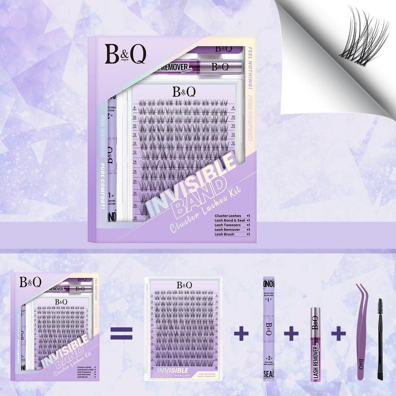 Flora Natural C Curl Kit - 120pcs 8-18mm Eyelash Cluster
