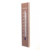 Hokco Analog Wall Thermometer Fahrenheit Scale Wood Walnut Finish 7.8