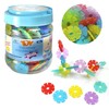 Smart-Planet 400 Glitter Flowers in Tin - Snowflakes for Inserting
