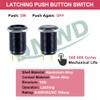 DMWD 19mm Waterproof IP67 Metal Latching Push Button Switch Heavy