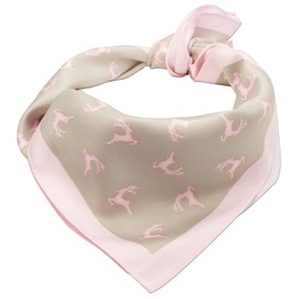 Alpenflüstern ATX037 Traditional Neckerchief, Jumping Deer 0 In Traditional Colours -