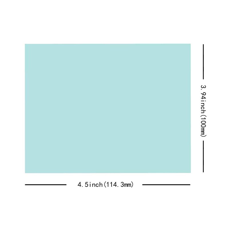 10-Pack Schweißschutzlinsenersatz 114. 3mm x 100 mm (4.5 x 3.94
