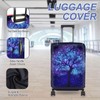 Qindaiwen Luggage Cover Elastic Washable Suitcase Cover Protector Anti-scratch Travel