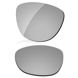 LenzReborn Polarized Lens Replacement for Oakley Frogskins Asian Fit OO9245 Sunglass - Silver Grey - Polarized Mirrored