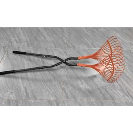 A Leaf Grabber is a Tool for Collecting Leaves, a Long Steel Handle and Claws. The Lightweight and efficient Leaf Picker is to Hold.