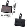 Forlush 4 pieces brake pad, bicycle disc brake, bicycle brake