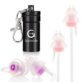 Quietide Q19-K Children's Earplugs, Airplane Earplugs, For Children (6 - 12 Years Old), Air Pressure Adjustment, Ear Plugs, Hearing Impairment Prevention, Earplugs for Airplanes and Trains, Study,