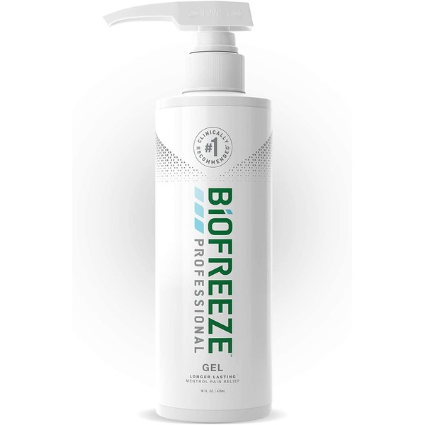 Biofreeze Professional Pain Relief Gel, 16 oz. Pump, Green