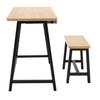 Calico Designs Homeroom Art Drawing Kids Desk and Bench Set