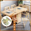 ZIUZI 6 Sets Table Leaf Latch Lock Hardware Heavy Duty