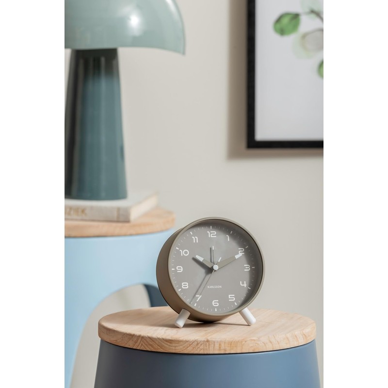 Karlsson Alarm Clock Orgullo Dark Grey