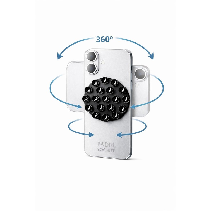 Magnetic Phone Mount for Padel and Tennis Courts, Strong Magnet,