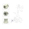 Power Steering Pipe Connector Nut Fits Ford Focus Fiesta Mondeo
