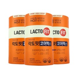 Lactopit Chong Kun Dang Health Lactopit Core Max Lactic Acid Bacteria (6 months supply) 3 cans of probiotics for the whole family / 종근당건강 락토핏 코어맥스 유산균 (6개월분) 온가족 프로바이오틱스 밀착유산균 3통