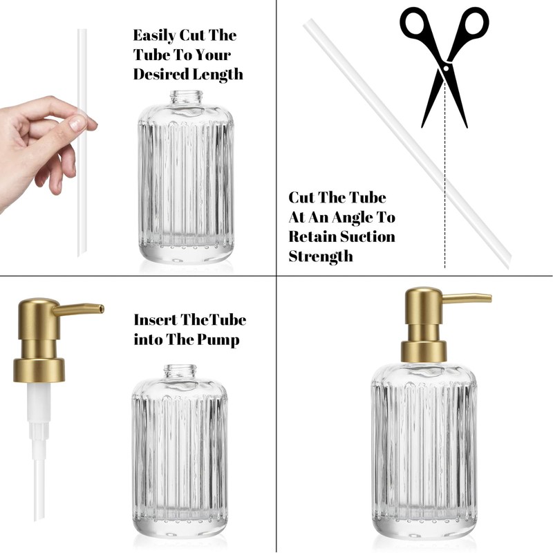 Soap Dispenser Pump Replacement for Standard 28/400 Thread Size Kitchen