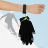 PEUTIER 4pcs Glove Strap, Adjustable Ski Glove Wrist Straps Ski