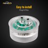 Partsam 10x 2" Round Amber Led Marker Clearance Light 9LED
