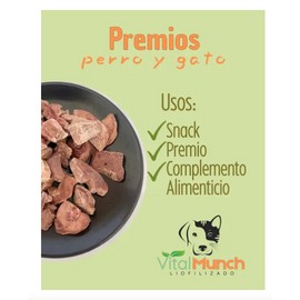 Proteina Cerdo Complemento Alimenticio Liofilizado Perros