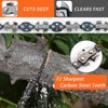 56 Inch High Limb Rope Saw, Hand Chainsaw with 72