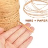 TIMESETL 656 Feet Floral Bind Wire Rustic Vine Wrapping Wire,