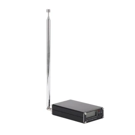 FM Transmitter 0.5W Long Range Stereo Station, 2000m Receiver, Shortwave Sound, 76-108MHz, SNR 63dB, 0.05% Harmonic Distortion, Radio Transmitter for Church, Parking Lot