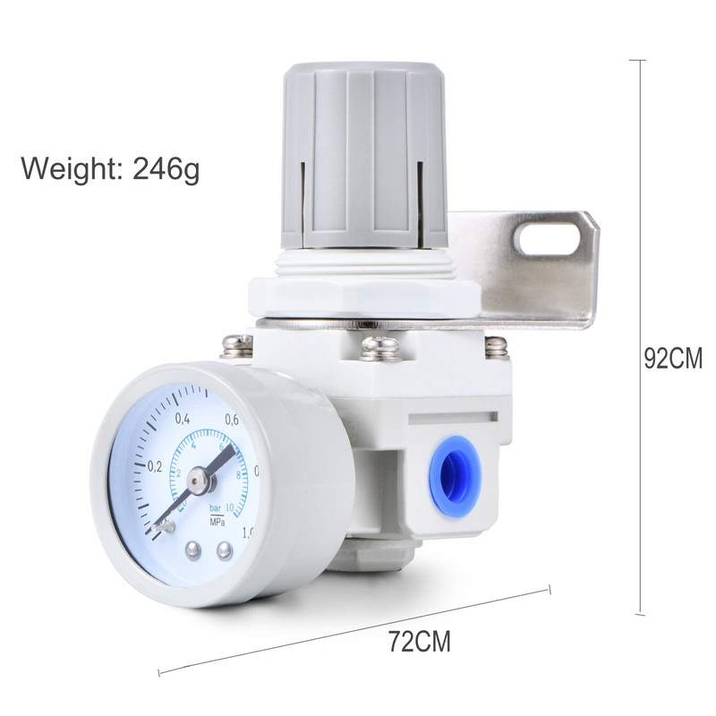 Pressure Regulator Pressure Regulator for Compressor Tool 1/4 Inch Thread