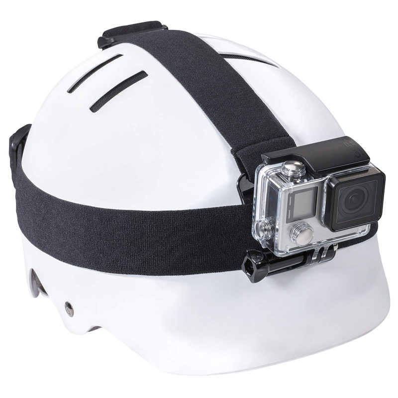 Hama Kopfhalterung für GoPro Kamera schwarz, 00004359