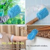 3 Pack Chenille Microfiber Car Wash Mitt, 7" x 9.8"