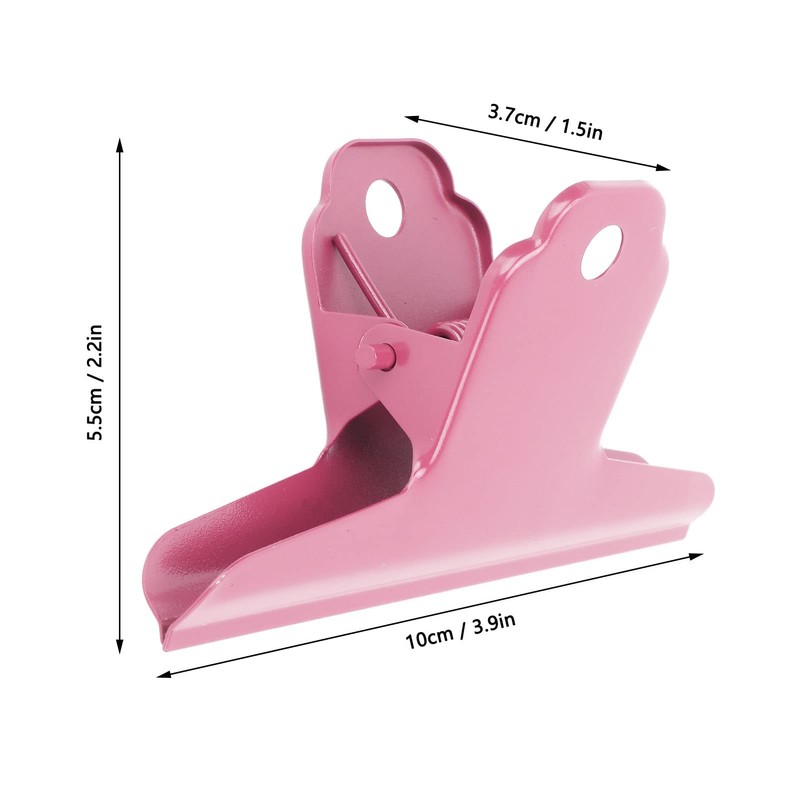 HERCHR Large Bull Paper Clips, Pack of 2, Bull Clips,