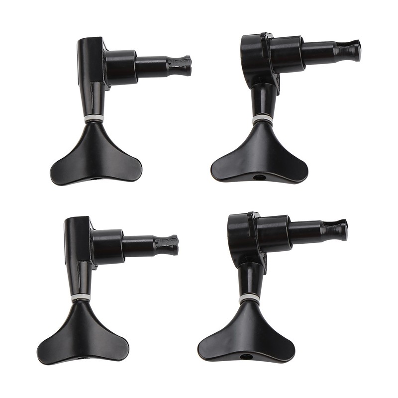 2L2R Fishtail shaped Button Sealed Bass Guitar Tuning Pegs Machine
