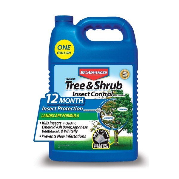 BioAdvanced 701525A Month Tree and Shrub Insect Control, 1 gal, Concentrate