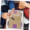 WHAMVOX Basketball Coaching Board Clipfolder Clipboard for Playbook Scorebook Portable