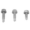 150PCS 304 Stainless Steel Self Tapping Screws Wafer Head Hex