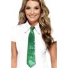 Krawatte Pailletten, grün