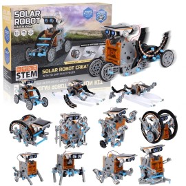 Playdate LEARNING IS FUNDAMENTAL! NEW Playdate STEM 12‑in‑1 Educational Solar Robot Toy