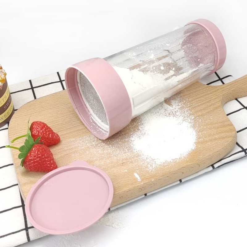 Flour Sifter,Sifter for Baking,Powdered Sugar Shaker Duster,Flour Duster for Bread