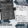 Aviation Pilot Kneeboard - E6b Flight Computer Plus Plotter &