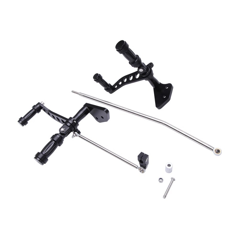 KEEPDSGN Forward Controls Foot Pegs For Harley Dyna 2006-2017 FXDB