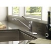 Moen Chateau Chrome One-Handle Low Arc Kitchen Faucet for 3-Hole