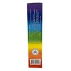 Govinda Premium Seven Chakras Layered Pillar Candle 1.5" Dia x