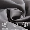 Flowen Set of 2 Premium Microfibre Side Sleeper Pillow Covers,