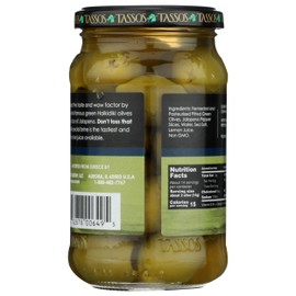 TASSOS Jalapeno Stuffed Olives, 12.73 OZ