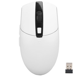 AJAZZ Wireless Mouse E-Sports Gaming Home Office Universal Computer Parts I303PRO 2.4G(White )