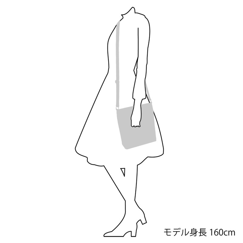 Kitamura R-0775 Lightweight Thin Gusset Shoulder Bag, Dark Blue [Navy]