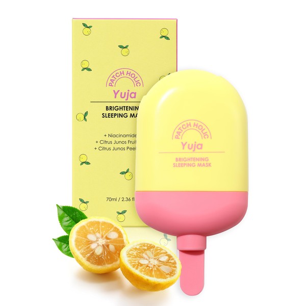 PATCH HOLIC Yuja Brightening Sleeping Mask Vitamin C Face Mask