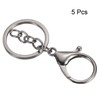 PATIKIL Key Chain Rings, 10 Pack Lobster Clasp Keyring Trigger