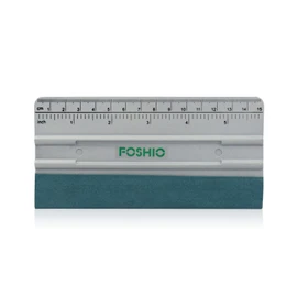 FOSHIO Car Vinyl Wrapping 6-inch Felt Squeegee with Length Measurement (Inch and CM), 3 Pack