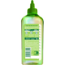 Garnier Fructis Adiós Esponjado Tratamiento Keratin Glow Water Antifrizz, 180ml 10X mas Suave, Brillo Efecto Espejo con Oleo de Argán y Keratina Liquida