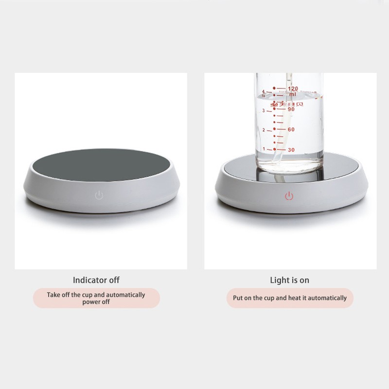 Heating Coaster Gravity Sensing Cup Warmer Heat Placemat Electric Thermostat