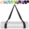 TECEUM Yoga Mat Strap – Black & 30+ Colors –